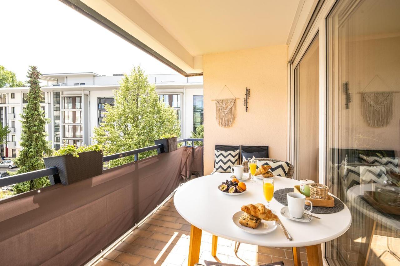 Fewo Ahrperle-Modernes Apartment-Balkon-Kurviertel Bad Neuenahr-Ahrweiler Esterno foto